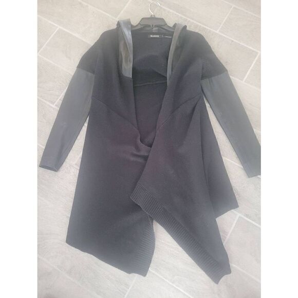 Blank NYC Long Sleeve Cardigan Size Small Black‎ - Picture 1 of 10